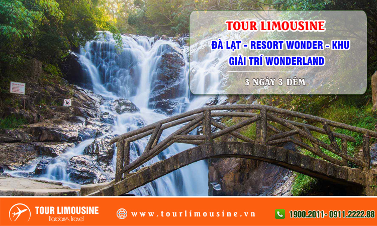 Tour Limousine Đà Lạt Resort Wonder Khu giải trí Wonderland 3 ngày 3 đêm