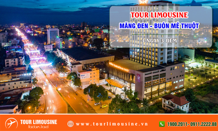 Tour Limousine Măng Đen Buôn Mê Thuột 3 ngày 3 đêm