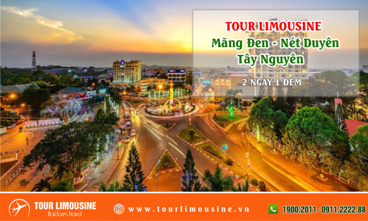 Tour Limousine Măng Đen Nét Duyên Tây Nguyên 3 Ngày 3 Đêm