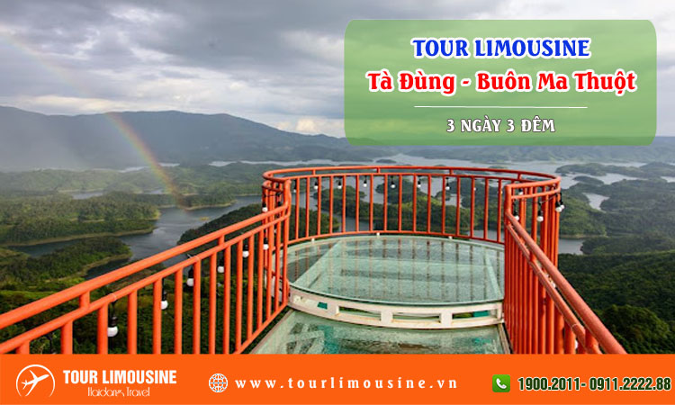 Tour Limousine Tà Đùng Buôn Ma Thuột 3 ngày 3 đêm