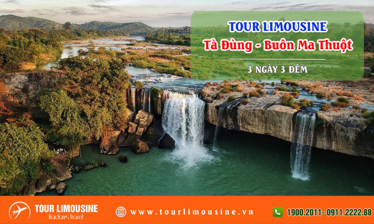 Tour Limousine Tà Đùng Buôn Ma Thuột 3 ngày 3 đêm