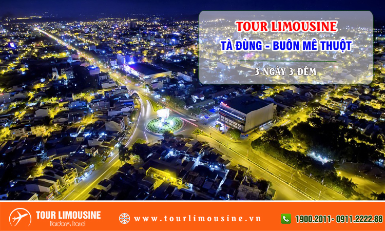 Tour Limousine Tà Đùng Buôn Mê Thuột 3 ngày 3 đêm